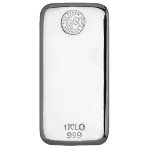 1kg Perth Mint Silver Bar