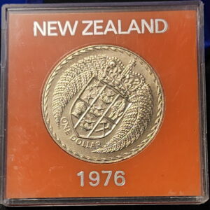 proof dollar Coat of Arms 1976