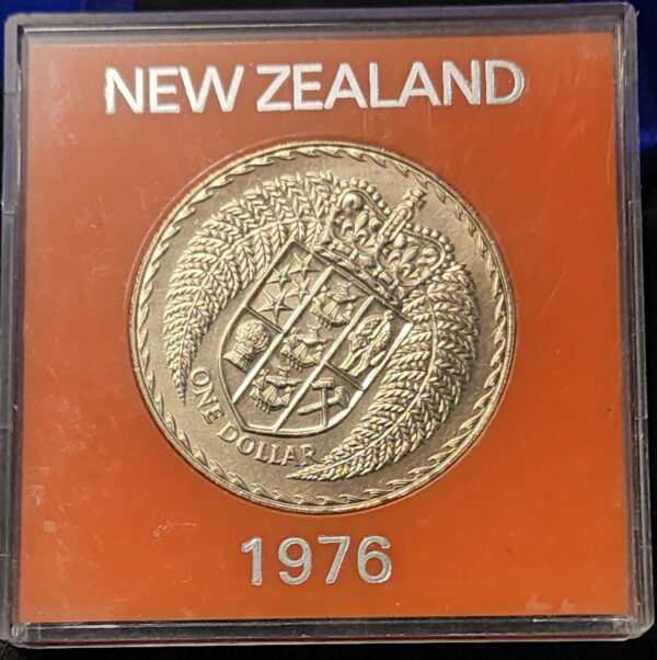 proof dollar Coat of Arms 1976