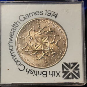 proof dollar Commonwealth Games 1974