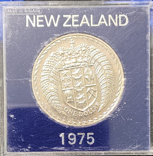 proof dollar Coat of Arms 1975
