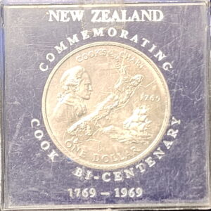 proof dollar Cook Bicentenary 1969