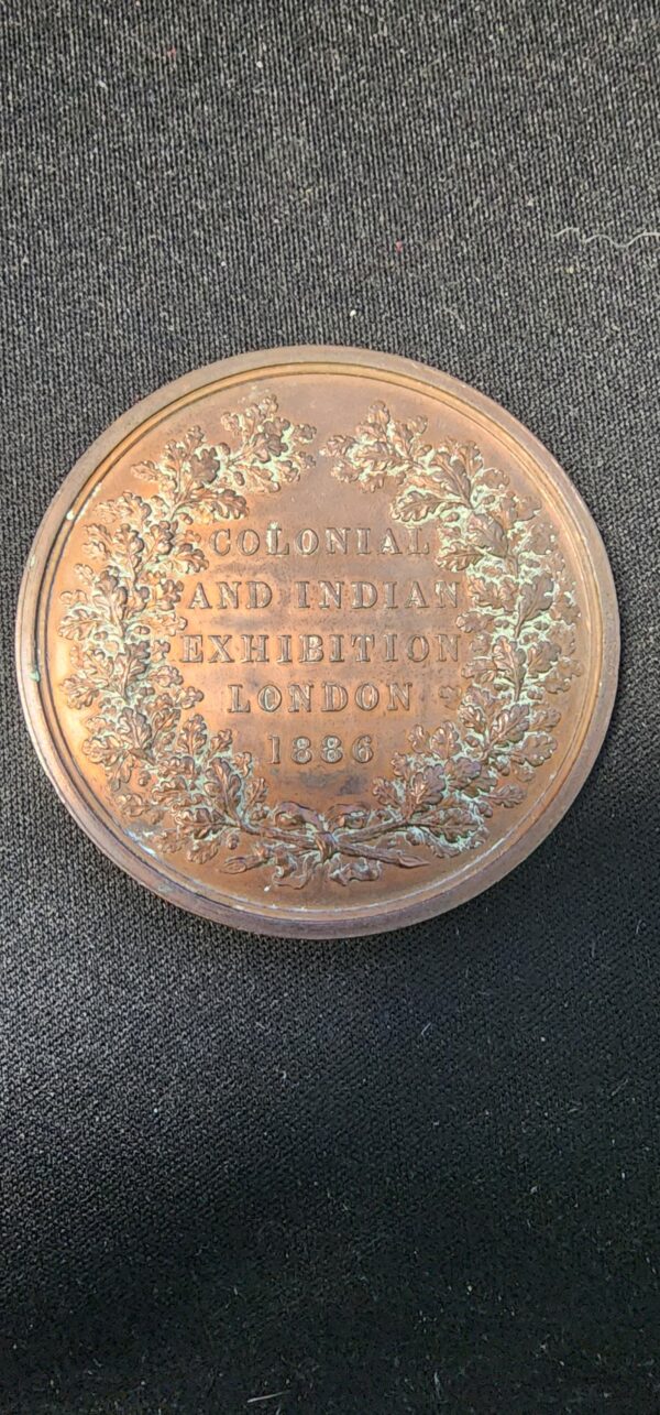 Colonial and Indian Bronze Medal 1886
