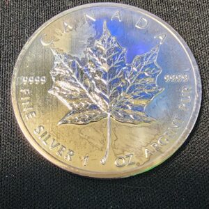 1oz Canadian Maple 2013