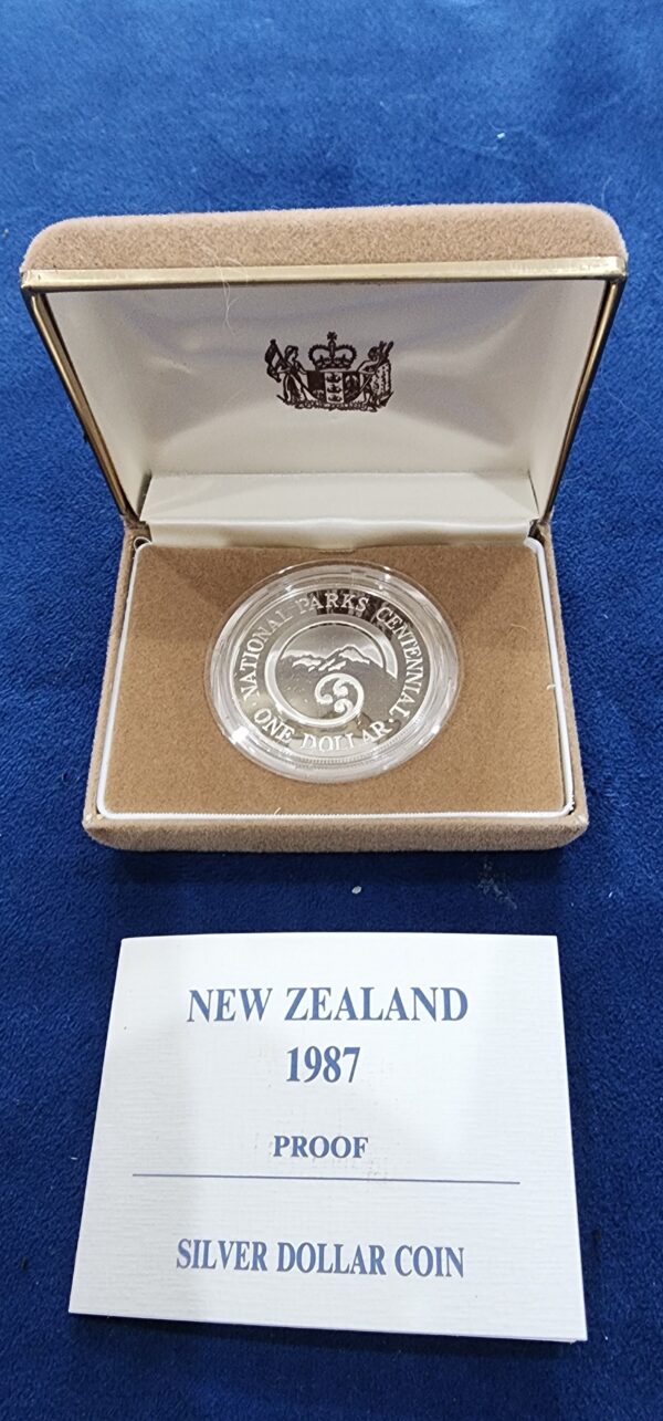 Silver 1987 Parks Centennial Proof Coin