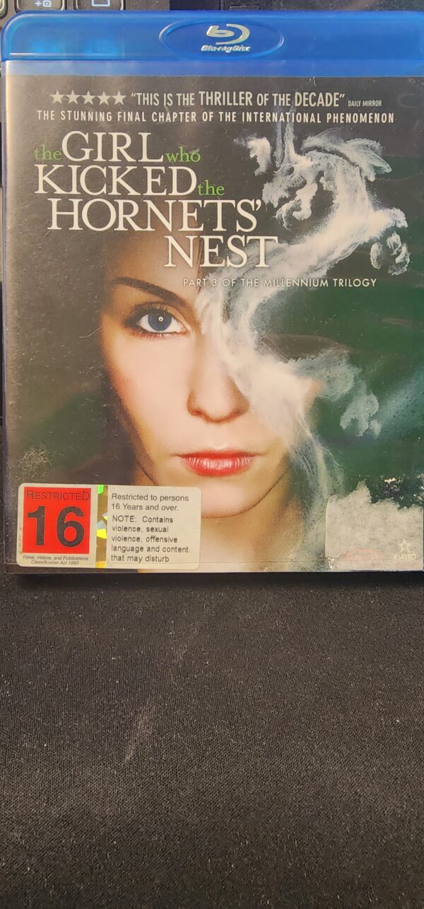 Blueray Disc The Girl Who Kicked the Hornets Nest