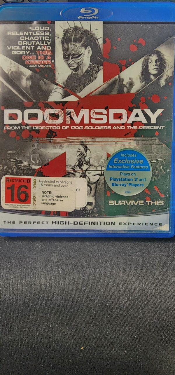 Blueray Disc Doomsday