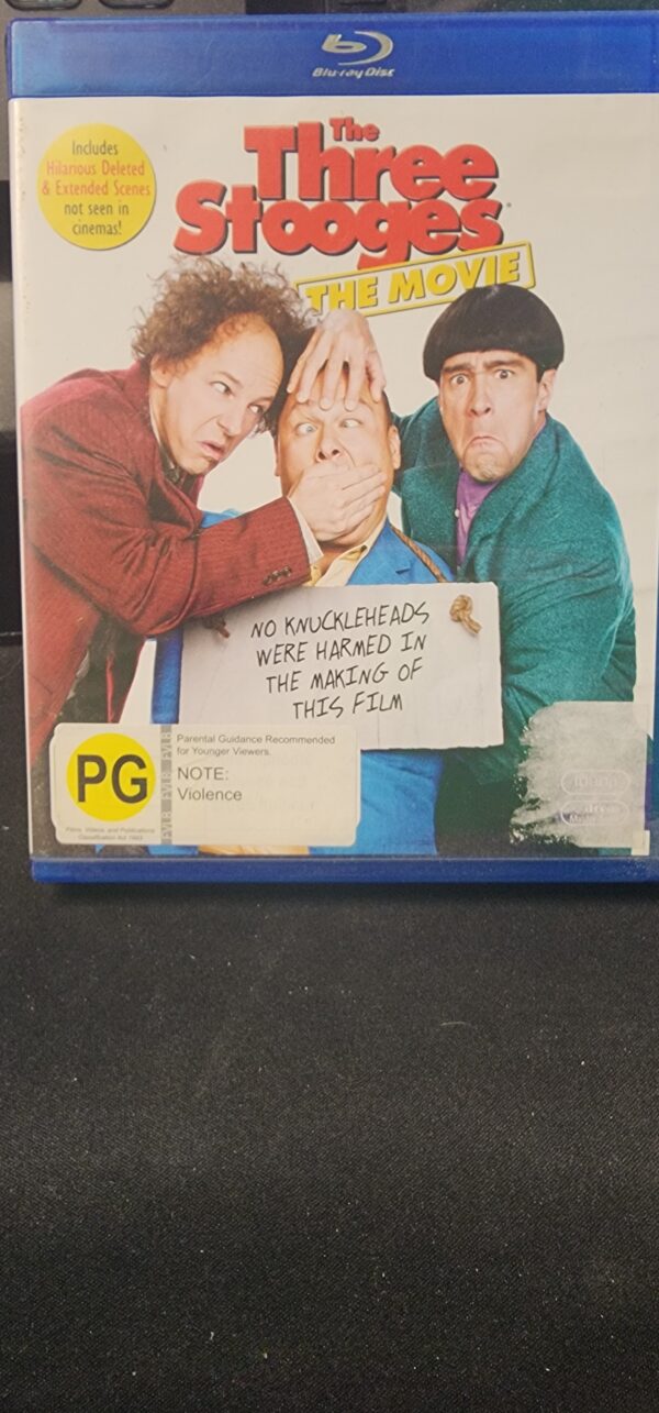Blueray Disc The Three Stooges [The Movie]