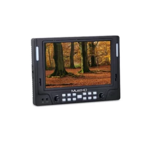 MustHD 7" 1920x1200 Full HD HDMI On-camera Field 4K Monitor for Professional Videographers with HDMI Input/Output (M702H)