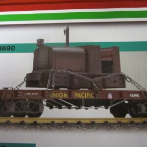 LGB 43690 - Union Pacific wagon with locomotive